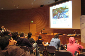 Design Student Only Planet 2008 発表風景